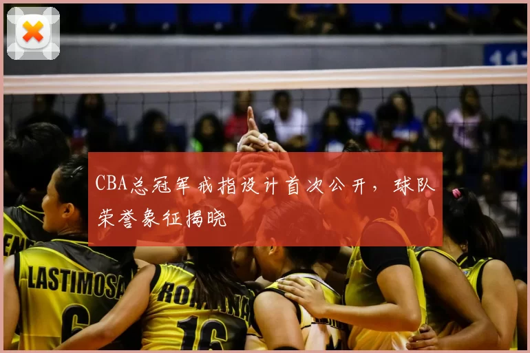 CBA总冠军戒指设计首次公开，球队荣誉象征揭晓