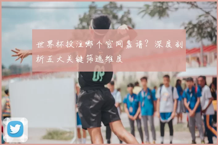 世界杯投注哪个官网靠谱？深度剖析五大关键筛选维度