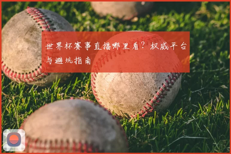 世界杯赛事直播哪里看？权威平台与避坑指南